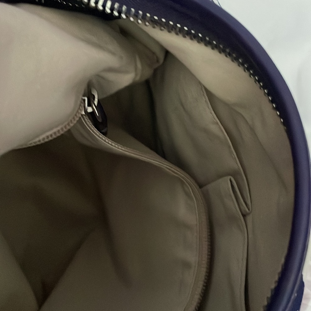 PRE💜 AUTHENTIC Unique, Dark Purple Zebra Coach handbag! Excellent condition. - Picture 10 of 14